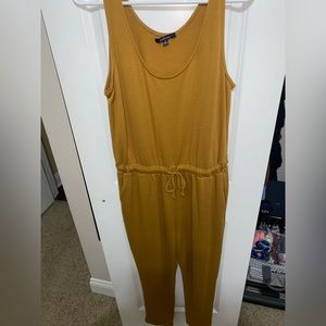 Mustard yellow jumpsuit